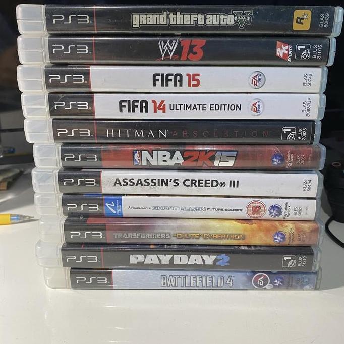kaset game ps3 original used