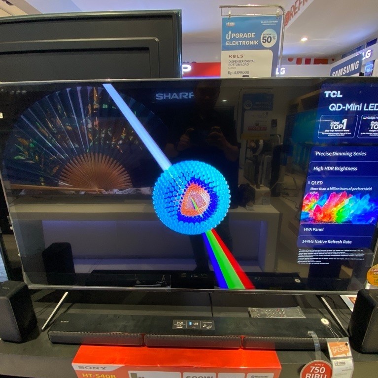 QD Mini led TCL 55C6K