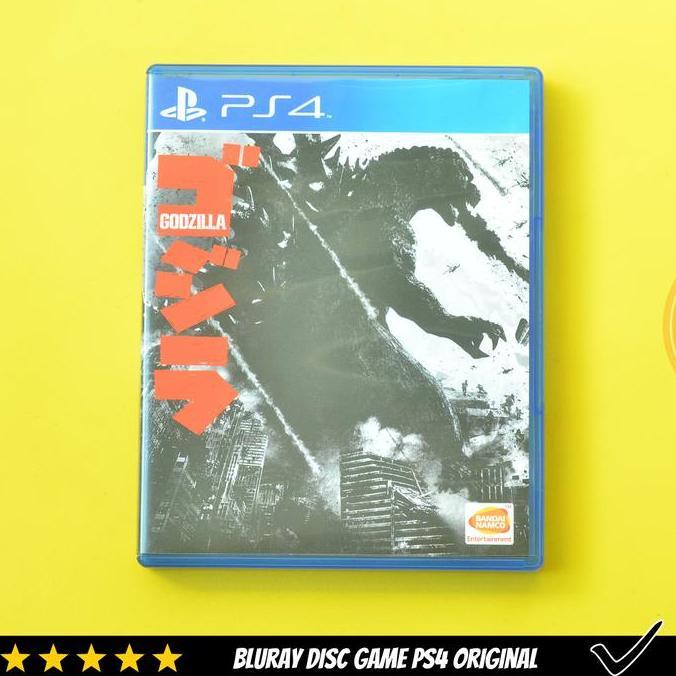 Kaset Game BD Godzilla Blueray Disc Playstation 4 PS4 Gozilla