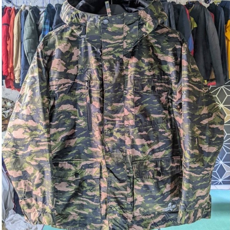 Snowboard jaket kissmark camo
