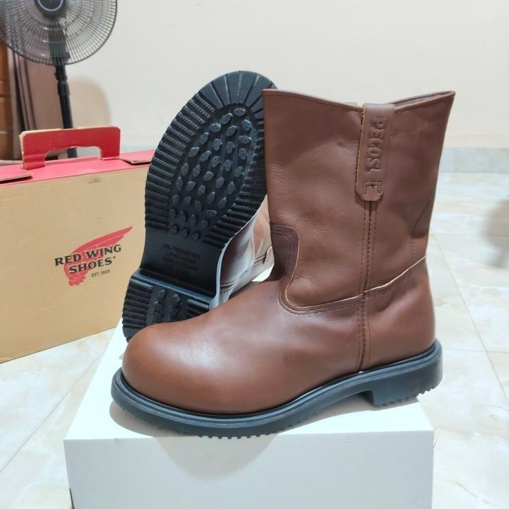 Sepatu safety Redwing 8241 pecos kondisi sesuai foto uk 11/46