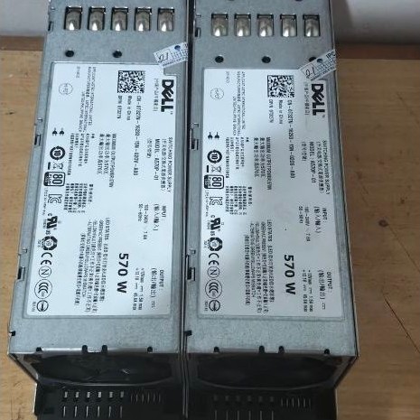 Power Supply Server Dell R710 570W Redundant PSUKondisi: Bekas / Used, normal dan siap pakai