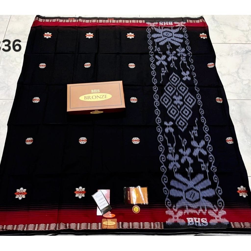 SARUNG BHS EXCELLENT SONGKET SGA,SCA,SKT MIX BRONZE ORIGINAL