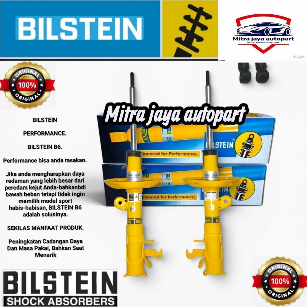 SHOCKBREAKER HONDA JAZZ GE8 DEPAN MEREK BILSTEIN GERMANY