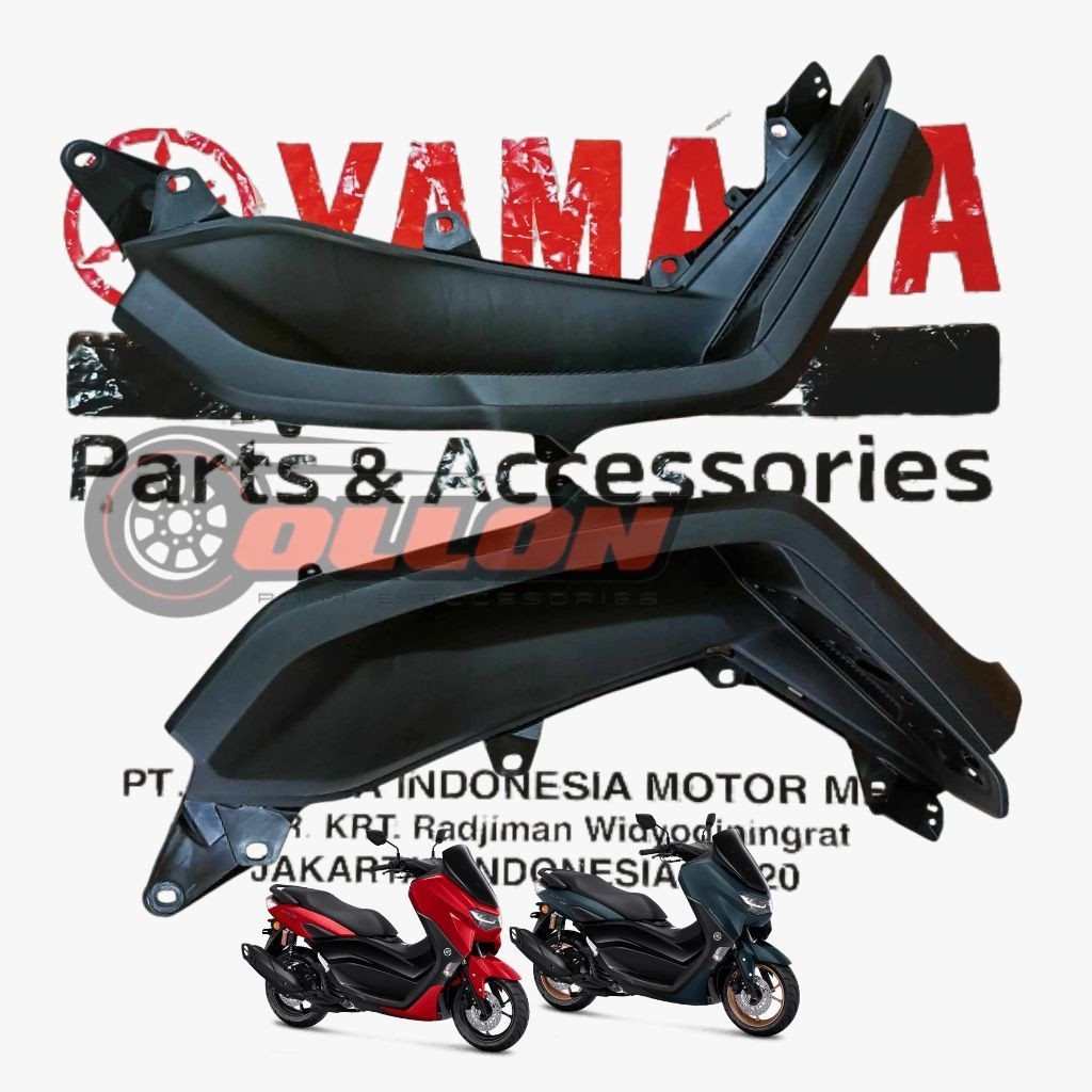 Original Yamaha Footrest NMAX 155 CONNECTED 2020-2024 B6H-F7481-00 B6H-F7488-00