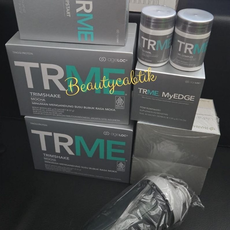 Diet TRME 1Bulan Lengkap Pakai JS Penurunan Berat Badan TRME Sultan TWS Original Segel Ed 2027