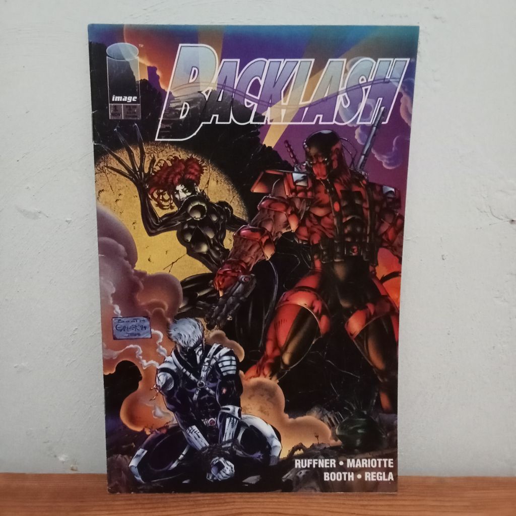 Komik Backlash #1 (In English), Image