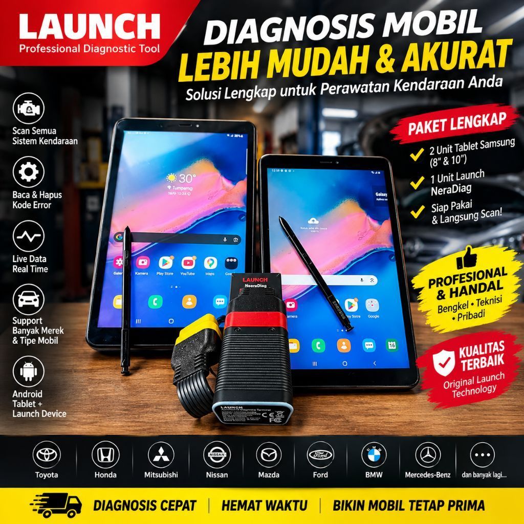 xpro 5 launch satu paket dengan tablet samsung 8 inch bekas