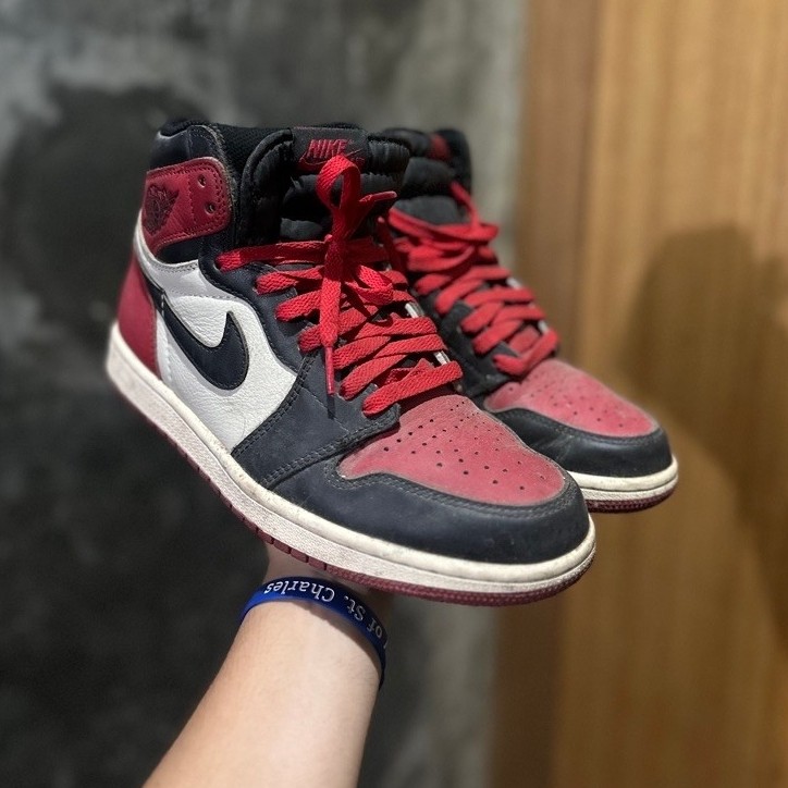Air Jordan 1 High Bred Toe size 42 second no box