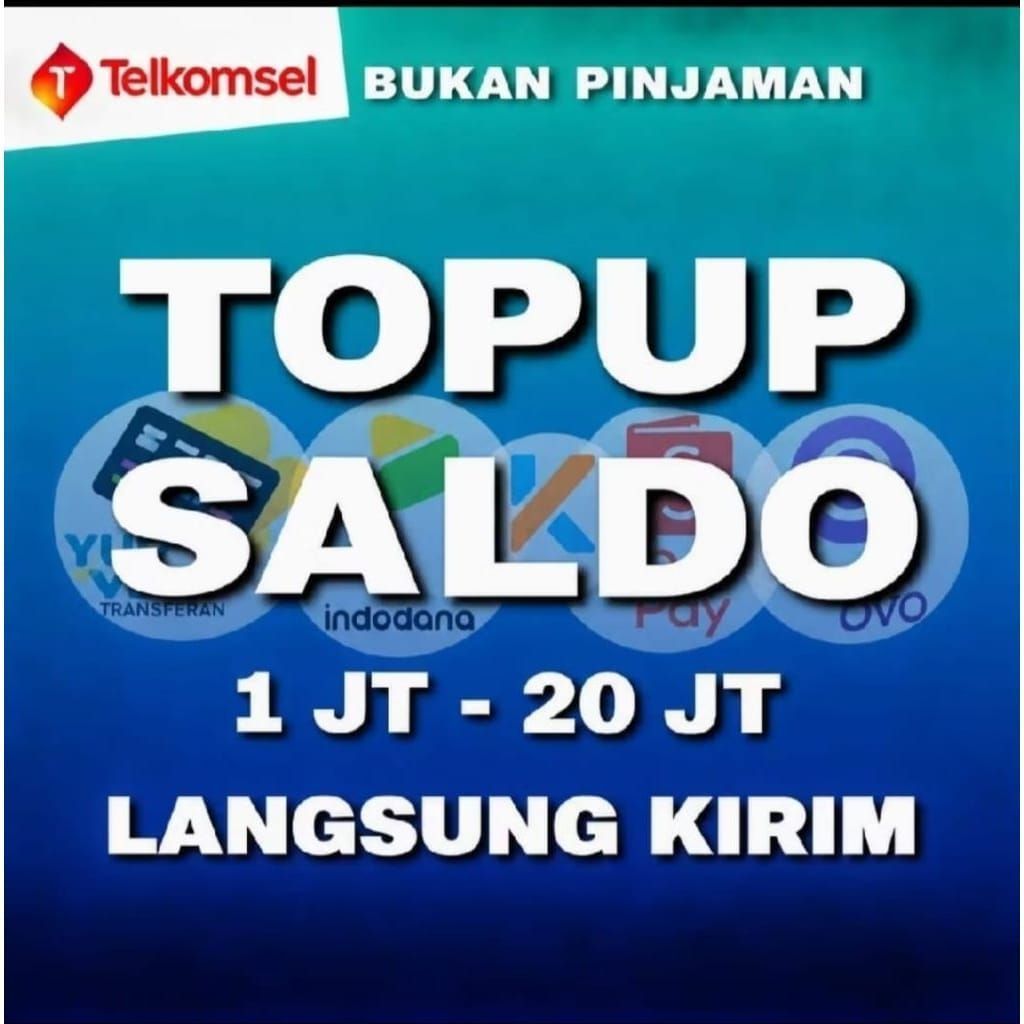 [Dana] TOP SALDO UP KRDIVO TERPERCAYA & ISI PULSA TRANSFER 500K-30JT KE SEMUA
