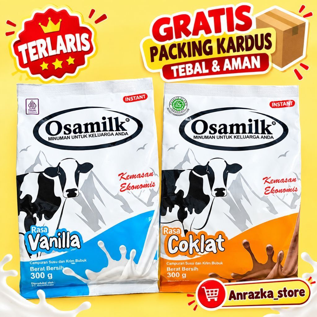 penggemuk badan osamilk - susu osamilk 300 gram - penambah nafsu makan osamilk - osamilk - Osamilk -