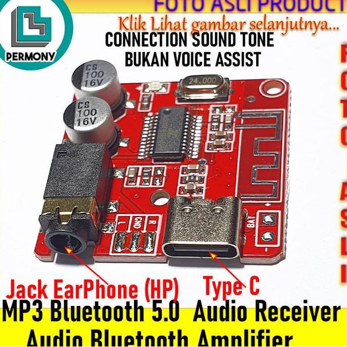 MP3 BLUETOOTH 5.0 AUDIO RECEIVER DECODER AMPLIFIER USB TYPE C  MODULE