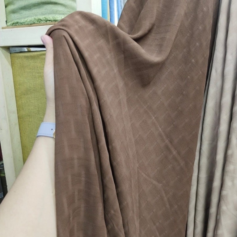 BAHAN KAIN INSTAMBUL MOTIF TERBARU DAN VIRAL/BAHAN ADEM,LEMBUT DAN JATUH COCOK BUAT BAJU KOKO PREMIU