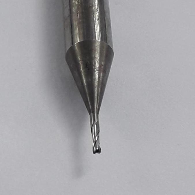 ENDMILL 1 MM KORLOY ENDMILL 2 FLUTE BEKAS MULUS RESTOCK