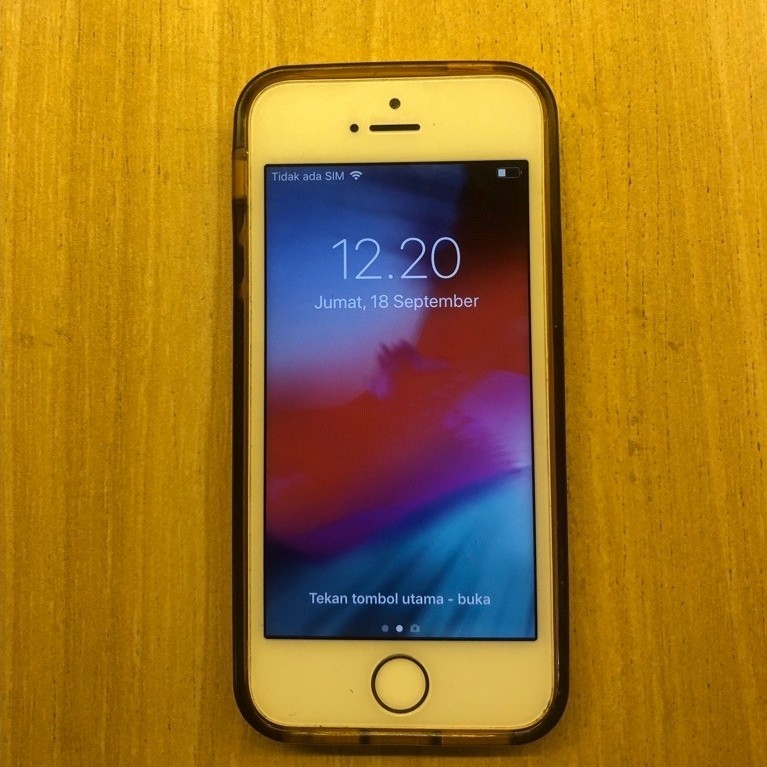 iPhone 5s Bypass 32gb Minus Kamera Depan OFF