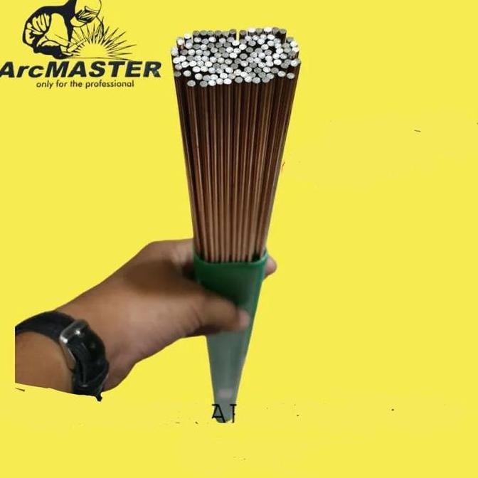KAWAT LAS ARGON TIG BESI TGS50 2.4 MM 1 KG ARCMASTER ER 70 TGS 50