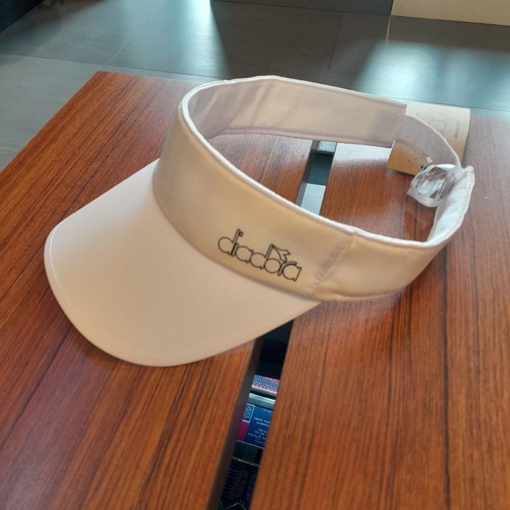 Diadora Visor Running Caps Topi Lari Olahraga Original