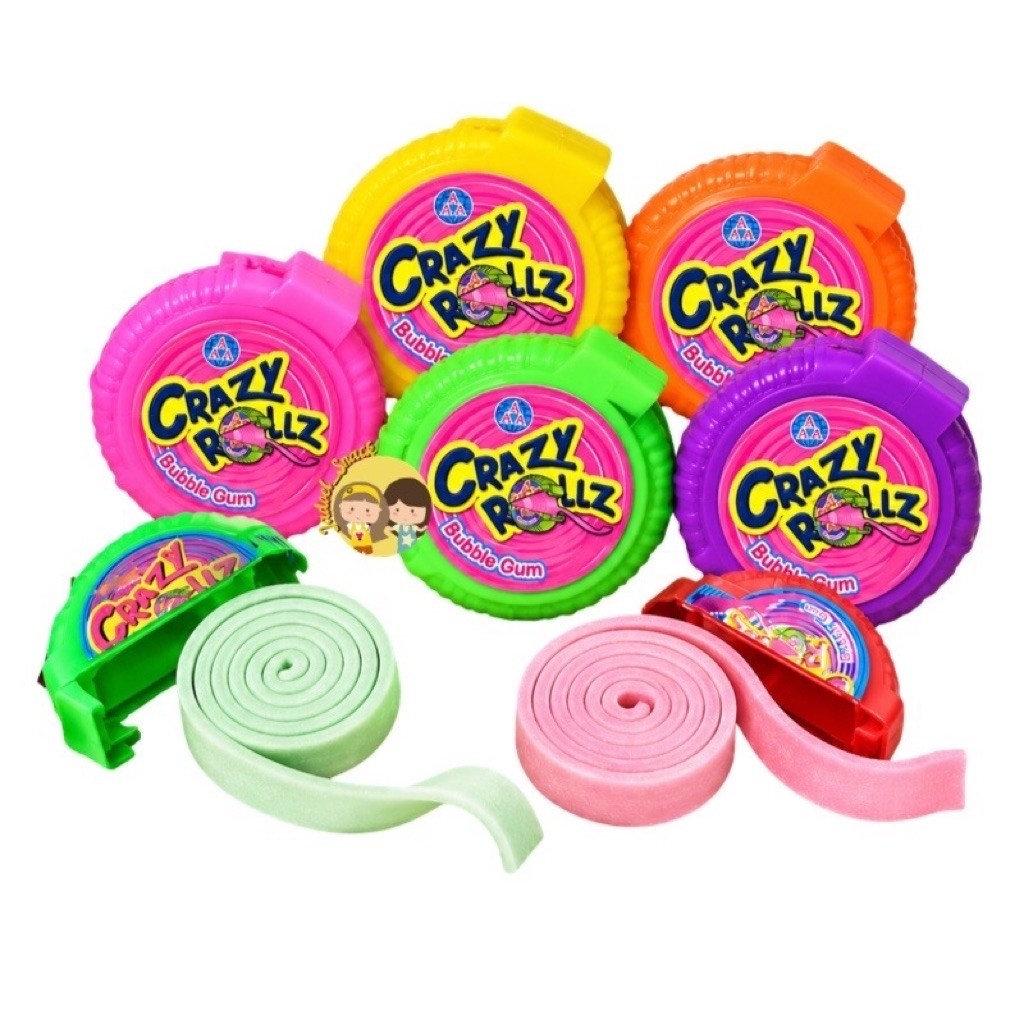 Permen Karet Bubble Rolls 8 Gr | Bubble Gum Gulung | Permen Jadul by Jadoel_Snack