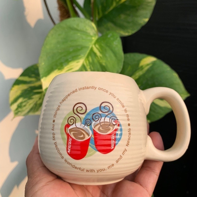 mug jadul motif nescafe