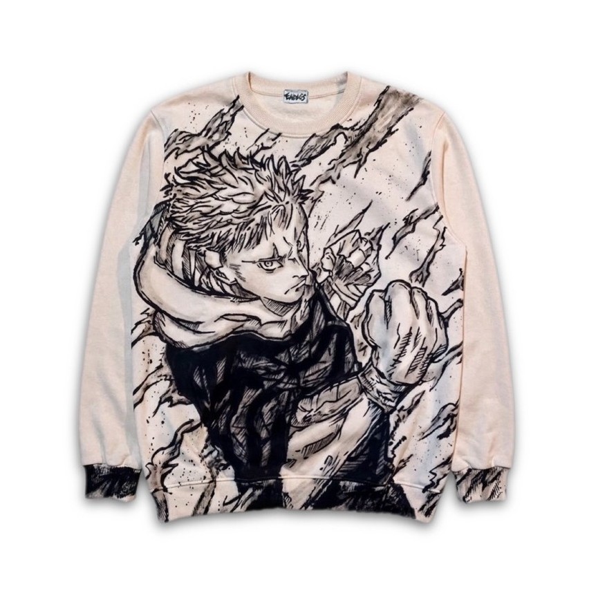 Crewneck design rework anime// Rage