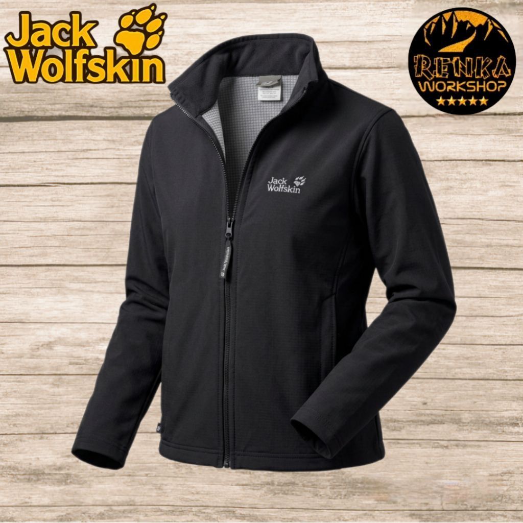 Jaket Inner Original Jack Wolfskin Shoftshell Fleece Nanuk 300