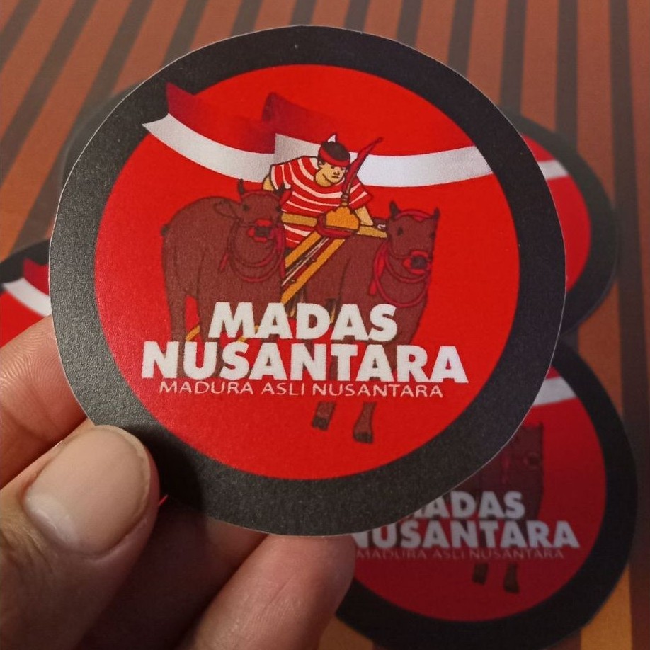 Stiker Madas Madura Asli/Stiker Ormas Madura Asli Madas/Stiker Madas Ormas