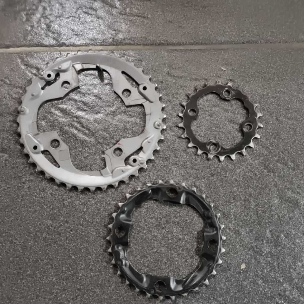 chainring alivio 22/30/40 bcd 96