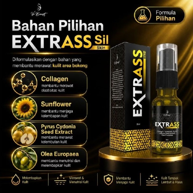 Xtrass Skin Serum Pengencang Bokong BPOM 20ml