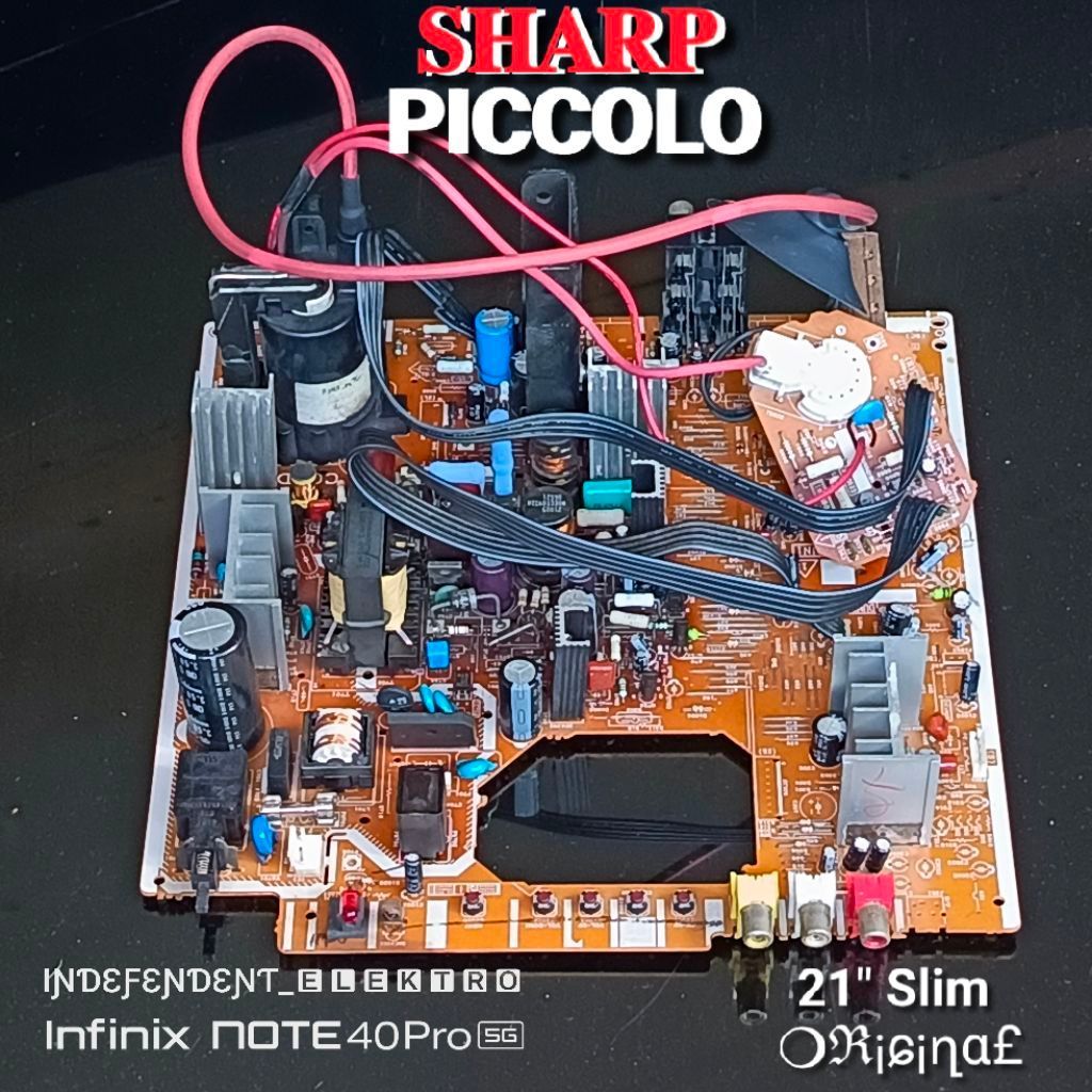 Mesin TV sharp piccolo slim   mesin tv sharp Batique slim 21inchi   mesin tv sharp piccolo   mesin t