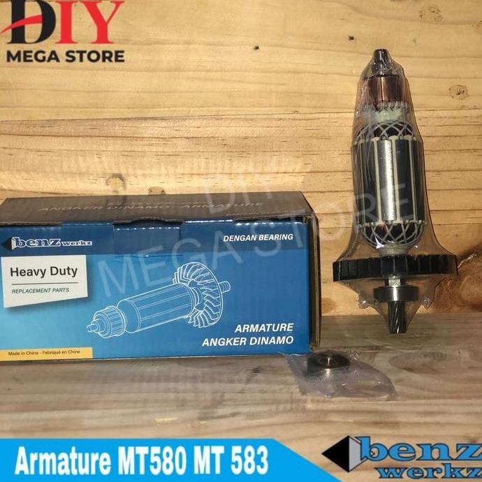 Armature maktec MT 583 circular saw maktec 580 583 angker MT580 benz