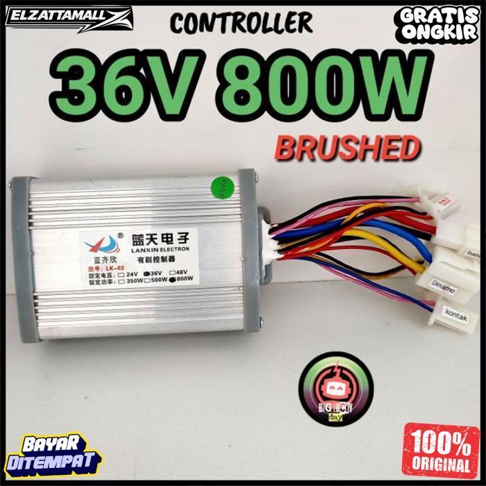 Original Controller 36V 800W Brushed Kontroler 36Volt 800Watt Controler Skuter Elektrik Motor Mini M