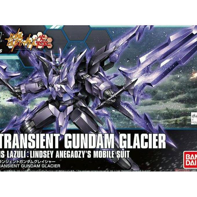 gundam Bandai HG 1/144 Transient Gundam Glacier include stand base