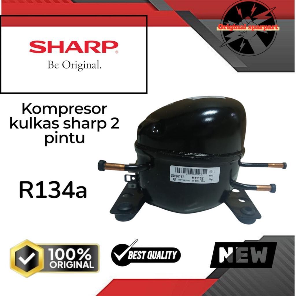 KOMPRESOR KULKAS 2 PINTU SHARP