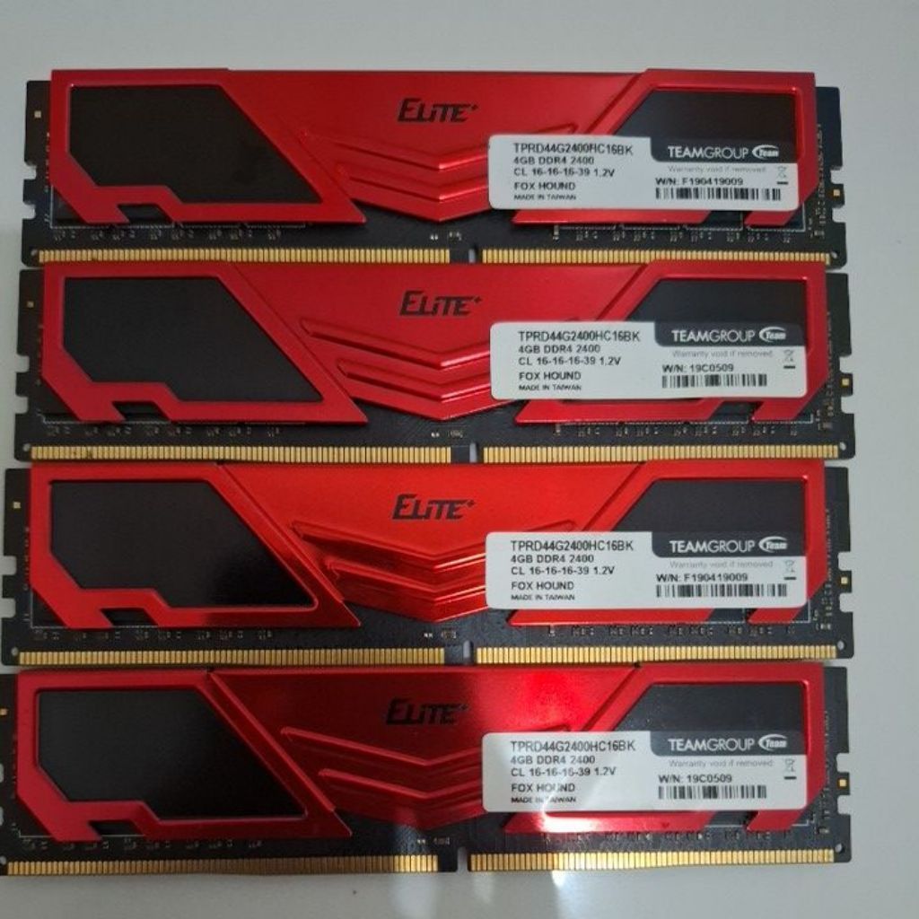 MEMORI TEAM ELITE 4GB DDR4 2400