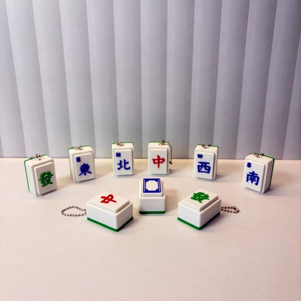 mahjong clicker |mahjong  | gantungan mahjong | gantungan kunci | clicker mahjong