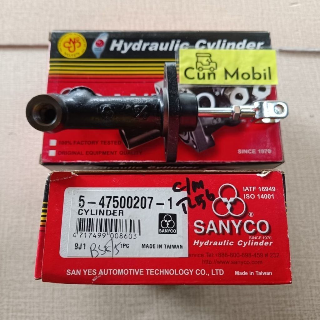 Master kopling atas Isuzu Bison TLD56 5-47500207-1 merk Sanyco