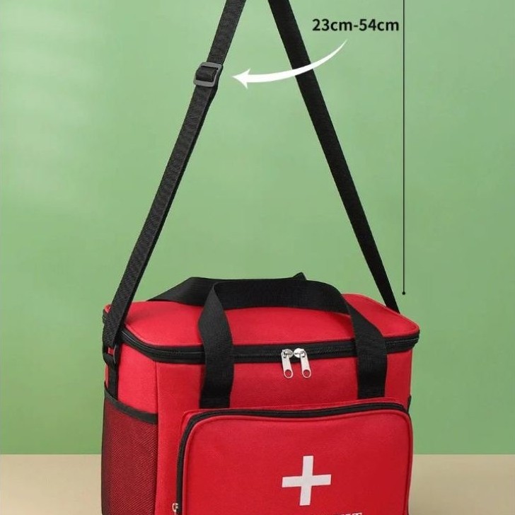 Tas P3K Tas Perlengkapan Medis Tas 2IN1 Medis First Aid kit Multifungsi, Tas Jinjing dan Slempang P3