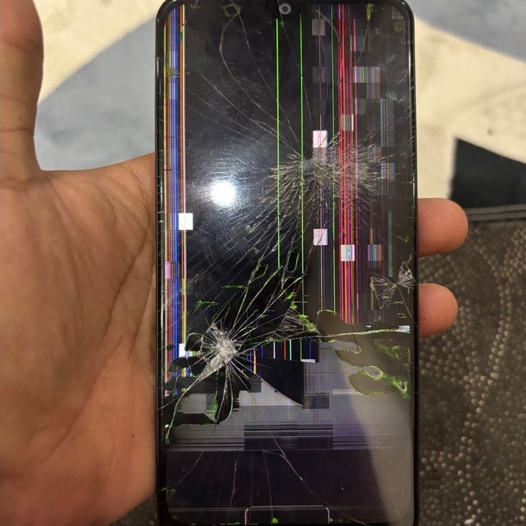 Hp rusak VIVO Y12 RAM 3/32minus lcd sama baterai drop