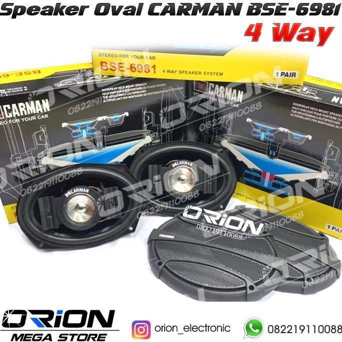 Speaker Oval Carman BSE-6981 Speaker Oval Mobil
