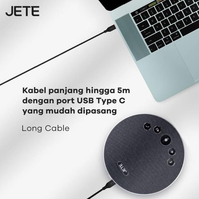 JETE Speakerphone Omnidirectional For Video Conference with Mic