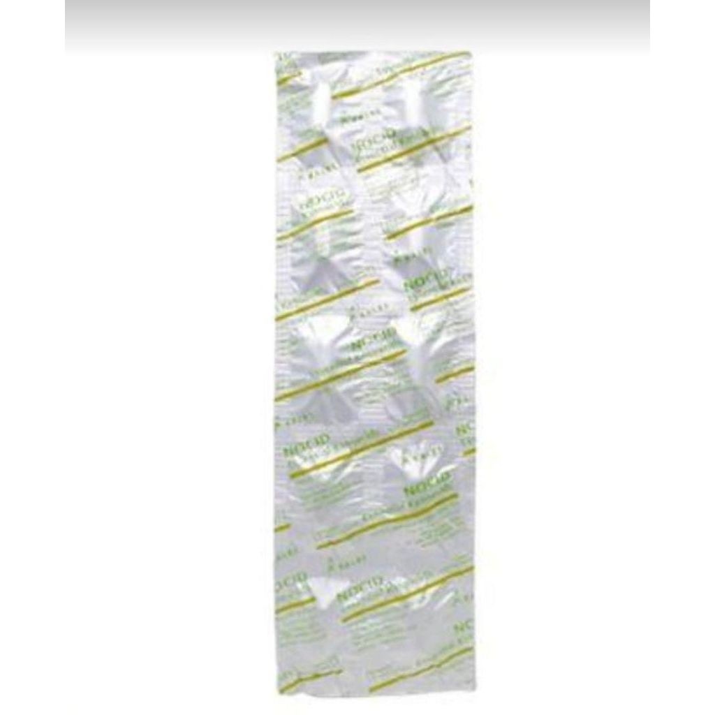 Nocid Strip Isi 10 Kaplet / Nocid Strip