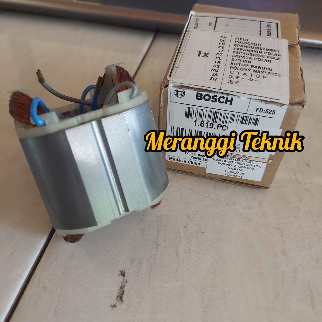id7127 Stator bor Bosch GSB 600 13 mm original