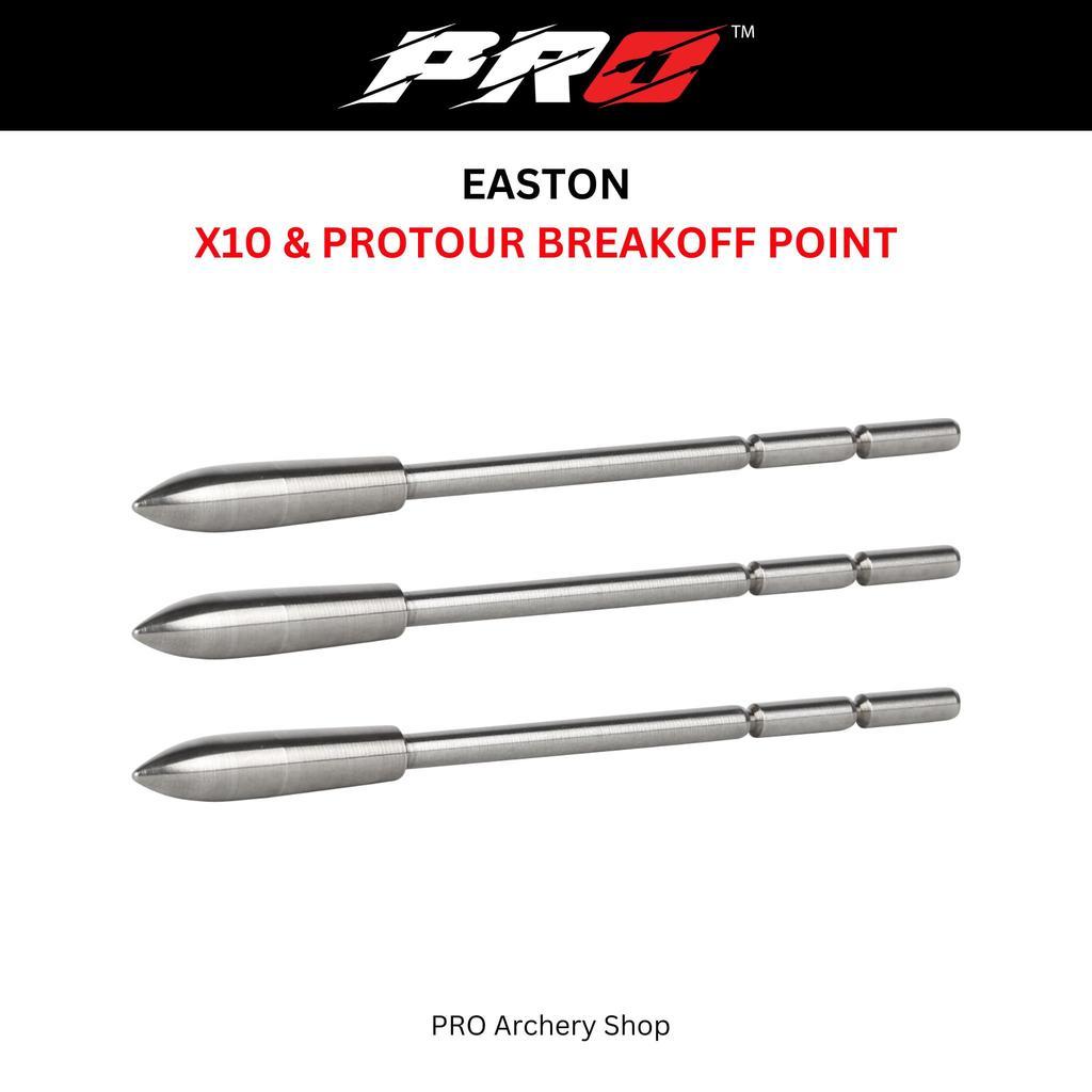 EASTON POINT ARROW X10 & PROTOUR / POIN ANAK PANAH EASTON X10 PROTOUR STAINLESS STEEL / ALAT PANAHAN