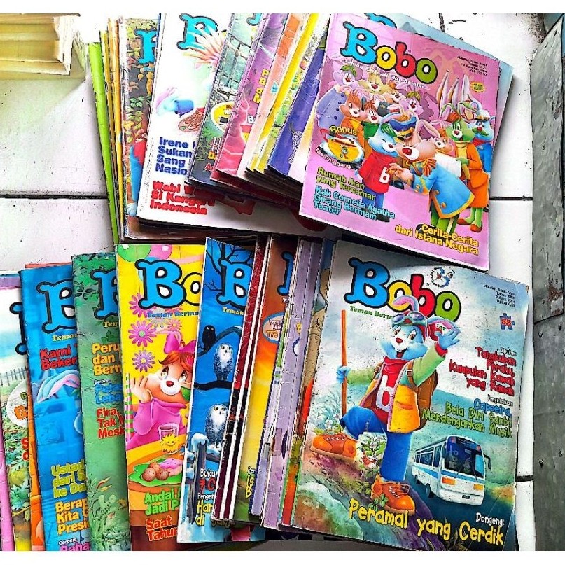 MAJALAH ANAK "BOBO" TAHUN 2004