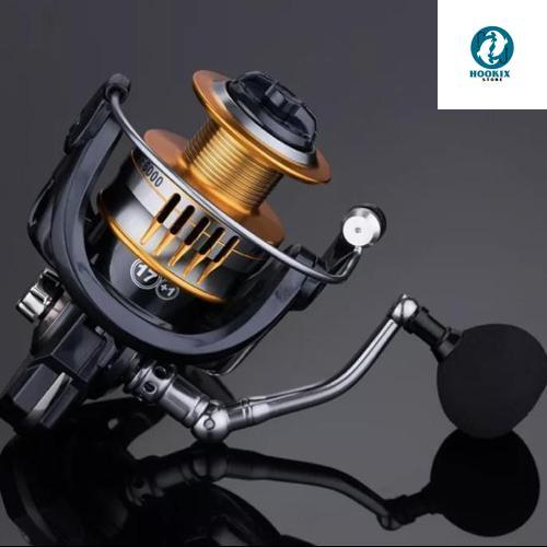 REEL SPINNING 17+1BB FBE 2000-7000 SPOOL METAL DRAG 8-10 kg ONE WAY