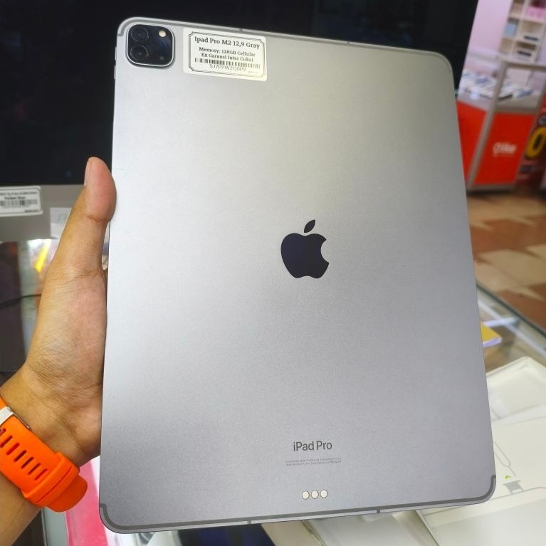 iPad Pro M2 12,9inch 128GB Cellular Bea Cukai Permanent