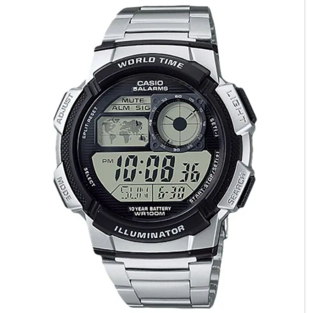 Jam tangan Casio AE-1000WD-1AVDF Original