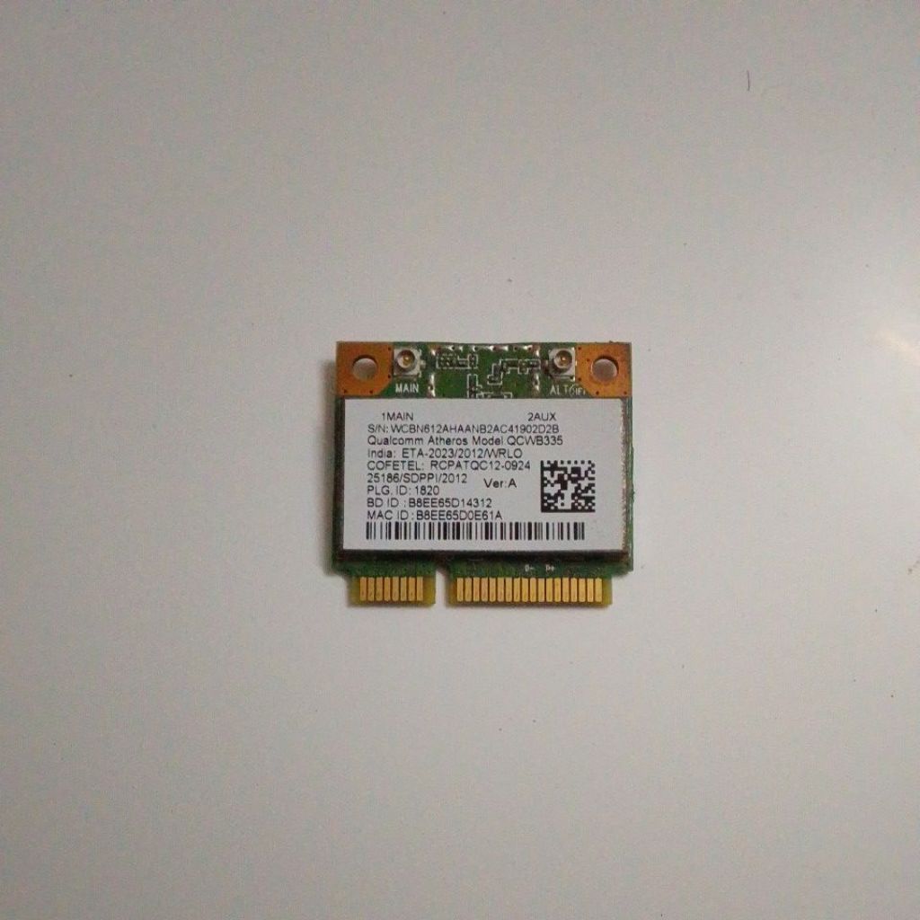 Wifi Card Laptop Acer Aspire E1-410