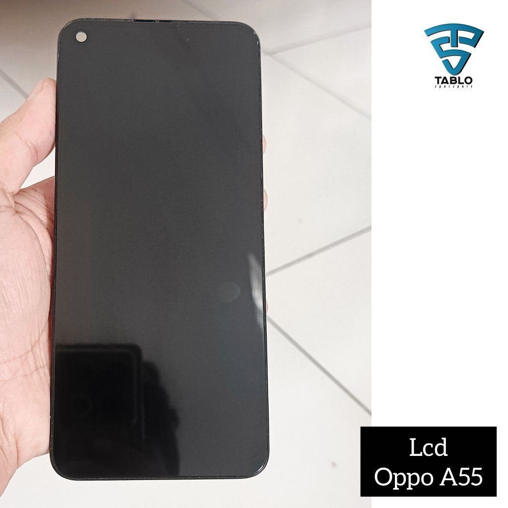 Lcd touchscreen frame Oppo A55 KW second copotan hp