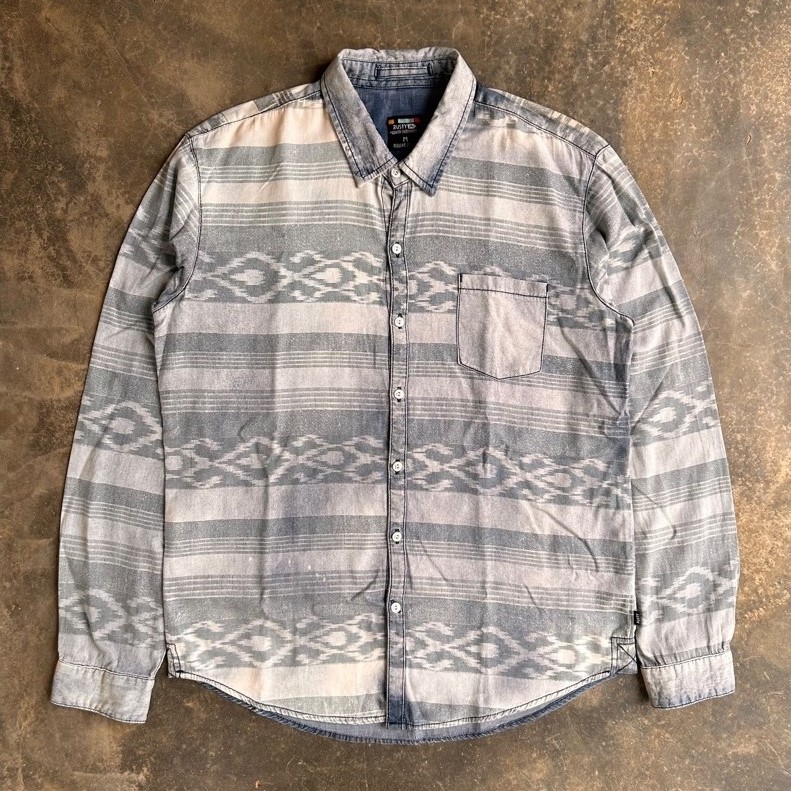 Kemeja Panjang Rusty Regular Fit Navajo